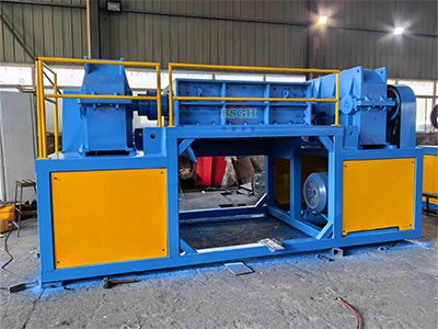 double shaft shredder from BSGH Granulator manufacturer