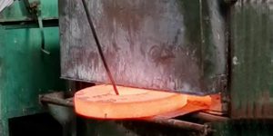 Heizprozess der Klingen