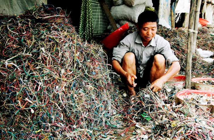 waste cables