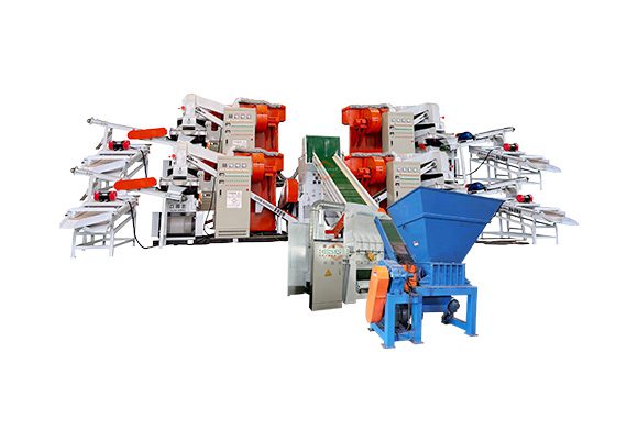 Granuladores de cobre 3-5T por hora BS-F3000