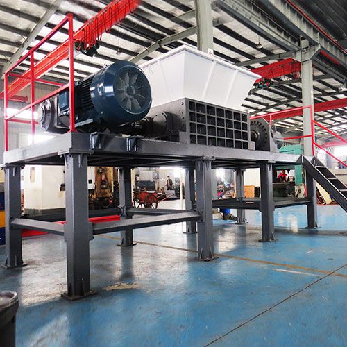 double shaft shredder factory
