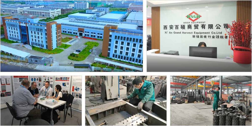 BSGH Granulator factory