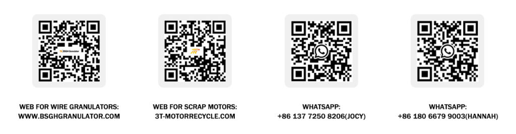 BSGH Granulator Kontaktieren Sie uns QR-Code