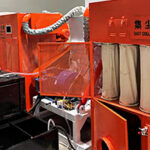 dust collection of heavy granulator machine from BSGH granulator
