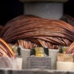 Motor elétrico CA com enrolamento de cobre - Fotos reais de perto