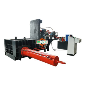 BS81T-1600(160T) Scrap Metal Baler(Baling) Machine from BSGH GRANULATOR MANUFACTURER