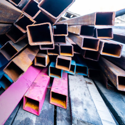 Raw Materials(Scrap Steel bars) of AS-1000(100T) Alligator Shear Machine from BSGH