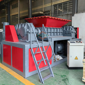 MS-D1000 double shaft shredder machine from bsgh