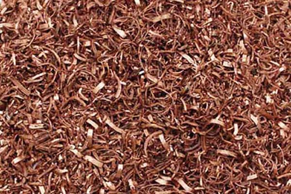 copper chips from aluminum briquetting machine