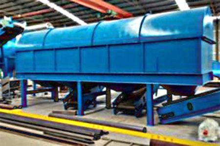 Separador de tambor de la máquina trituradora de martillos