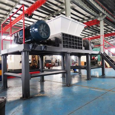 double shaft shredder factory