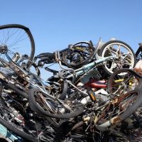 bicicleta de sucata